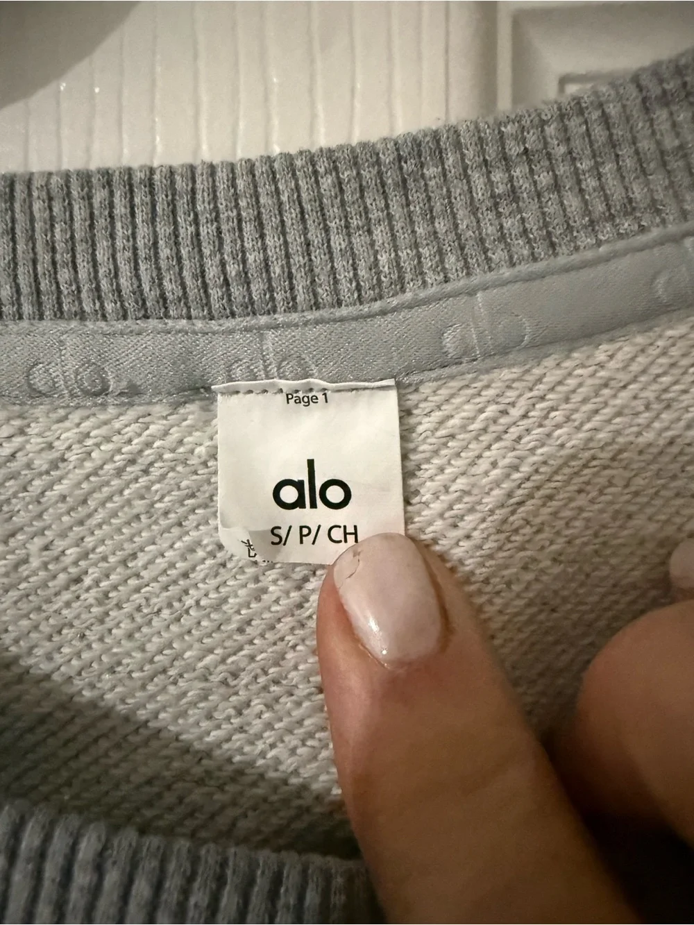 ALO Yoga “ Chill “ Sweatshirt